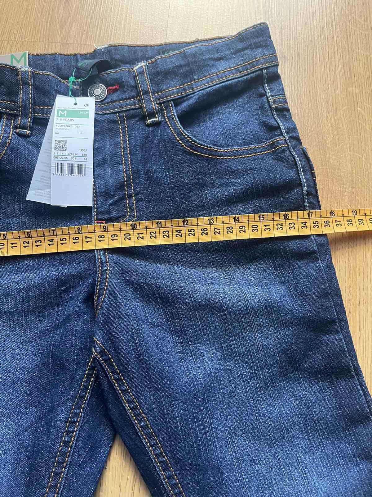 Оригинальные джинсы для мальчика Benetton новые, можно в школу!