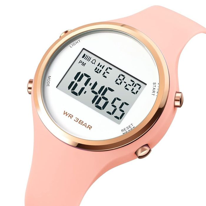Damski zegarek cyfrowy wodoodporny
