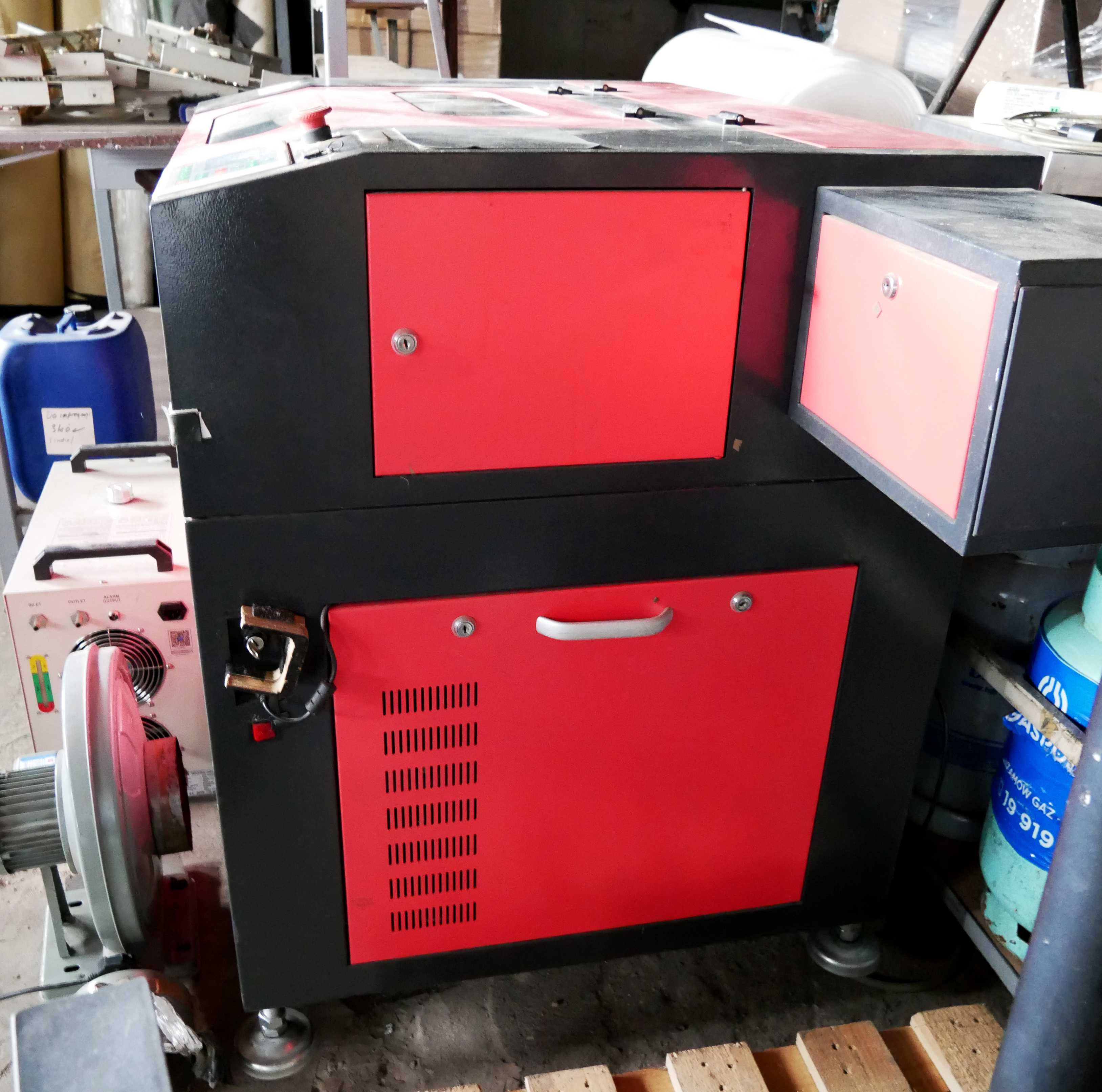 Ploter laserowy CO2 Kartier P6040 – 600×400 używany, w pełni sprawny
