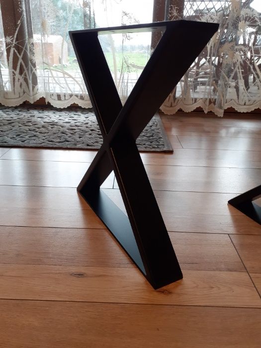 Nogi do stołu w stylu Loft kształt X