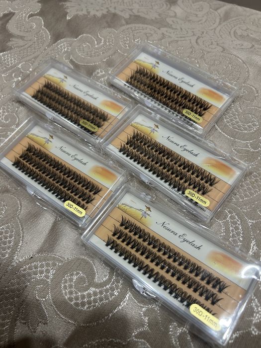 Вії (ресницы ) для самостійного нарощення, пучкові вії