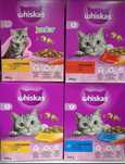 Zestaw 4 opakowań karmy dla kota Whiskas 300g