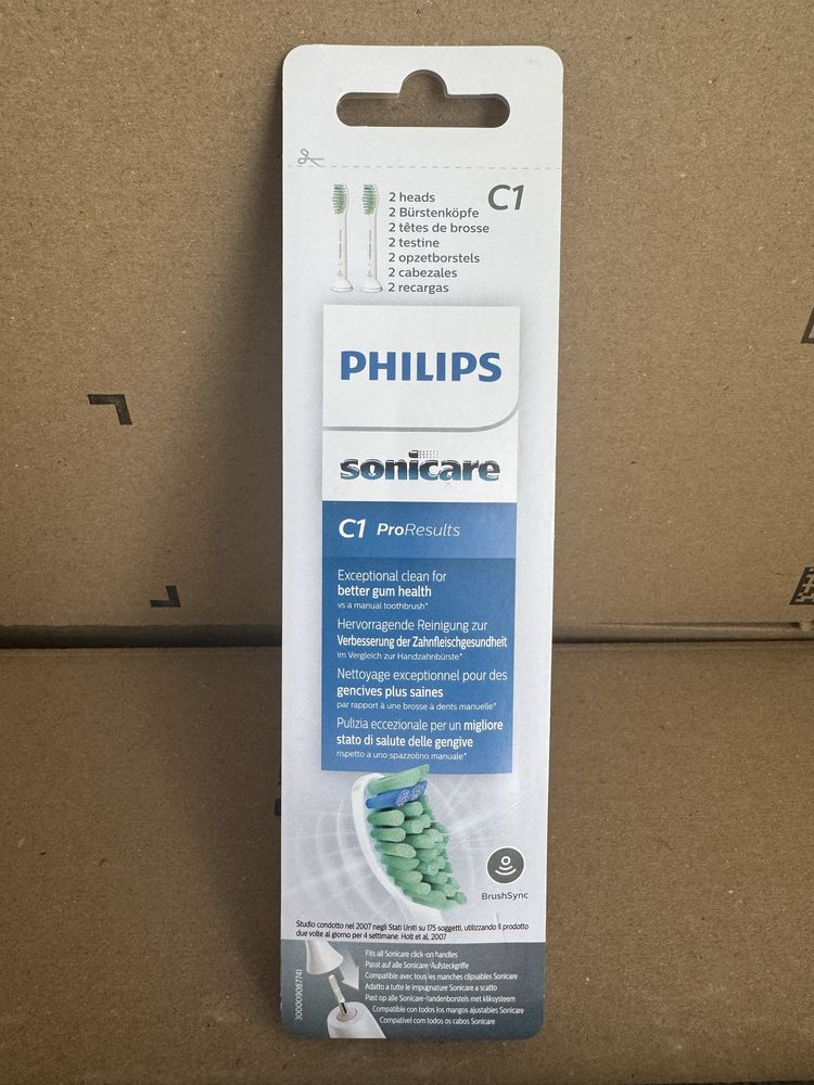 Оригінальні Philips C1, Sensitive, Pro Results насадки