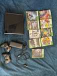 Xbox 360 + 2 pady + 9 gier