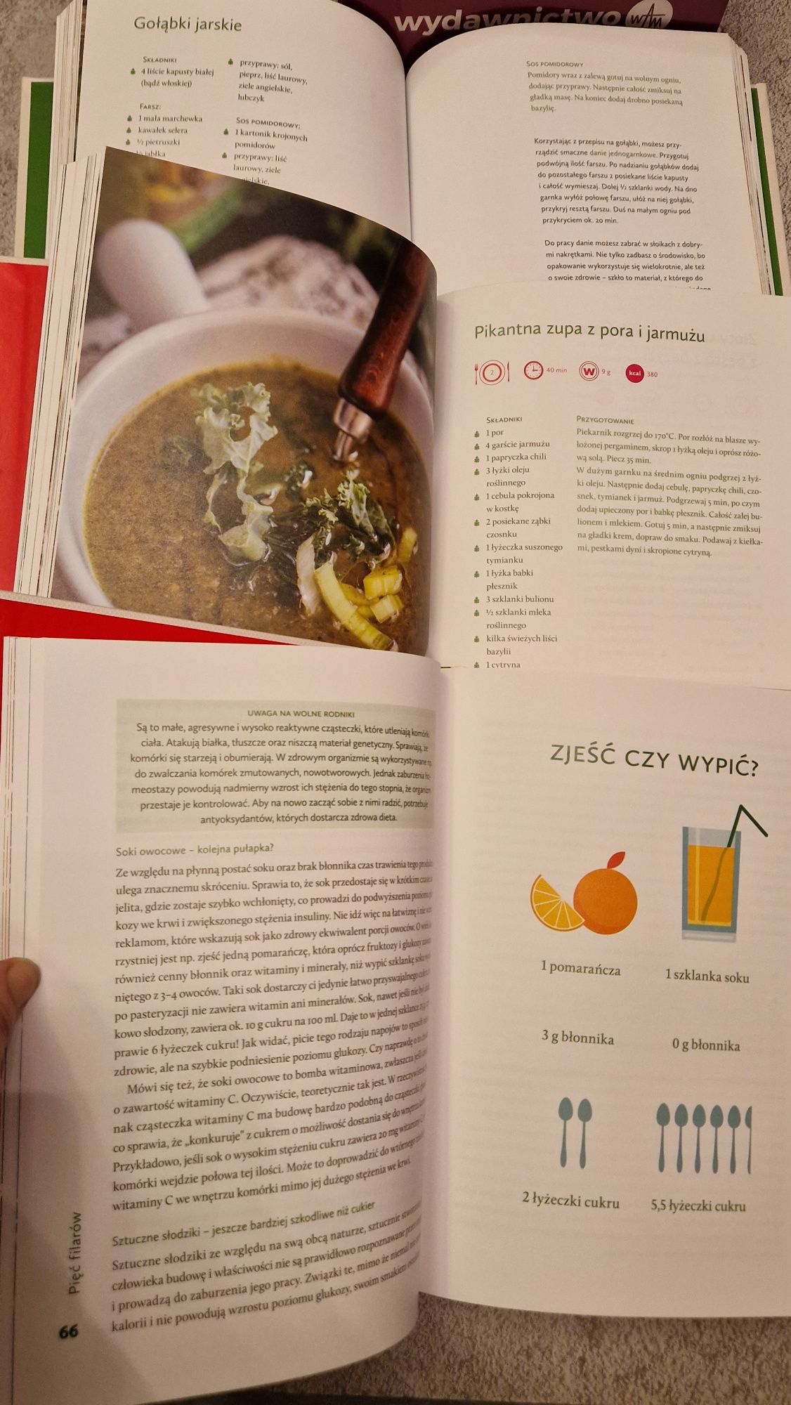Pakiet 3 książek "Dieta warzywno-owocowa" dr Ewy Dąbrowskiej