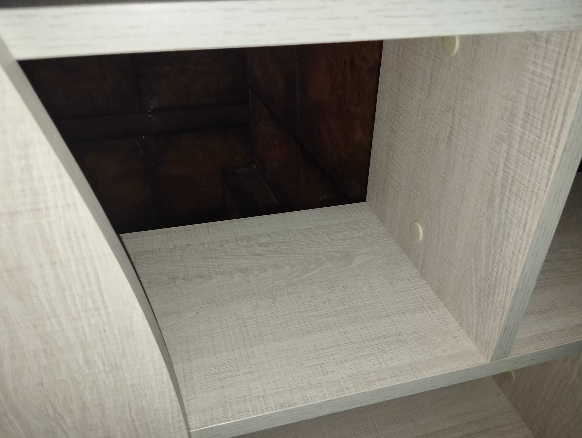 Półka na ścianę, szara