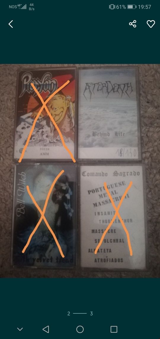 Demos raras tapes