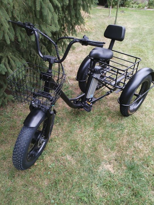 Rower elektryczny trójkołowy 500-750wat NOWY