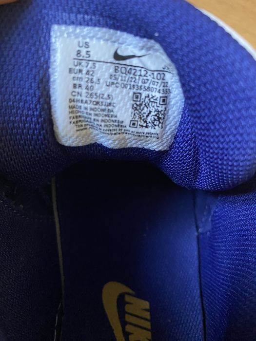 Кросівки Nike Air шкіряні хайтопи