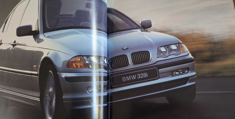 Catálogo oficial BMW série 3  E-46 de 1998