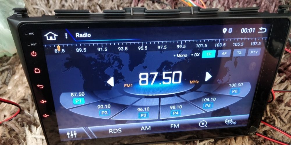 Honda CR-V автомагнитола Android 9 PX6 4/32g IPS WiFi GPS