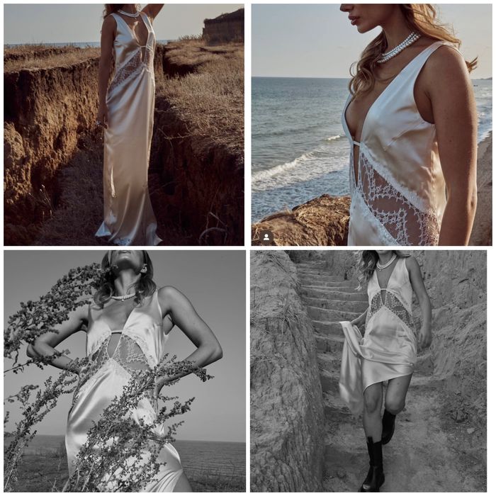 Платье шелковое Ocean X Silk