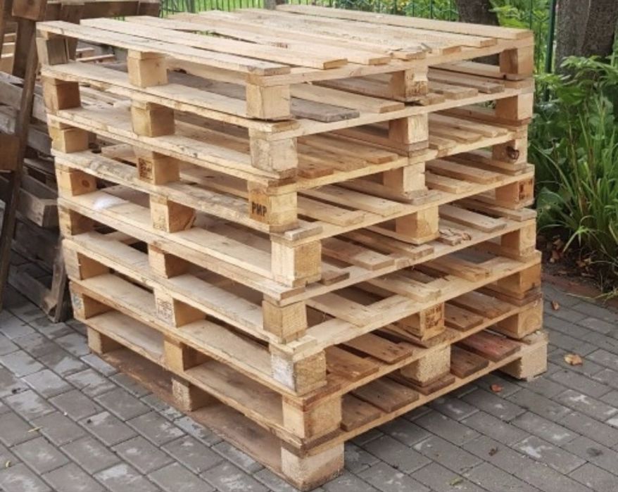 7x paleta drewniana palety drewniane