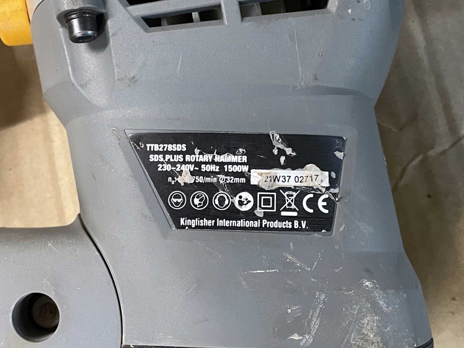 Titan MOCNA Młotowiertarka Młot udarowy 1500W 8J 230V TTB278SDS F-VAT