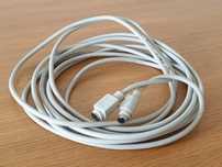 Cabo PS/2 extensão de 5 metros mini-DIN mini DIN