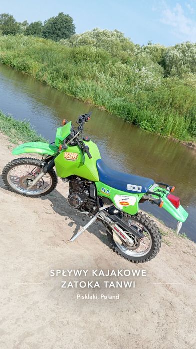 Sprzedam kawasaki klr 600 elektryczny starter  (XT.dr)
