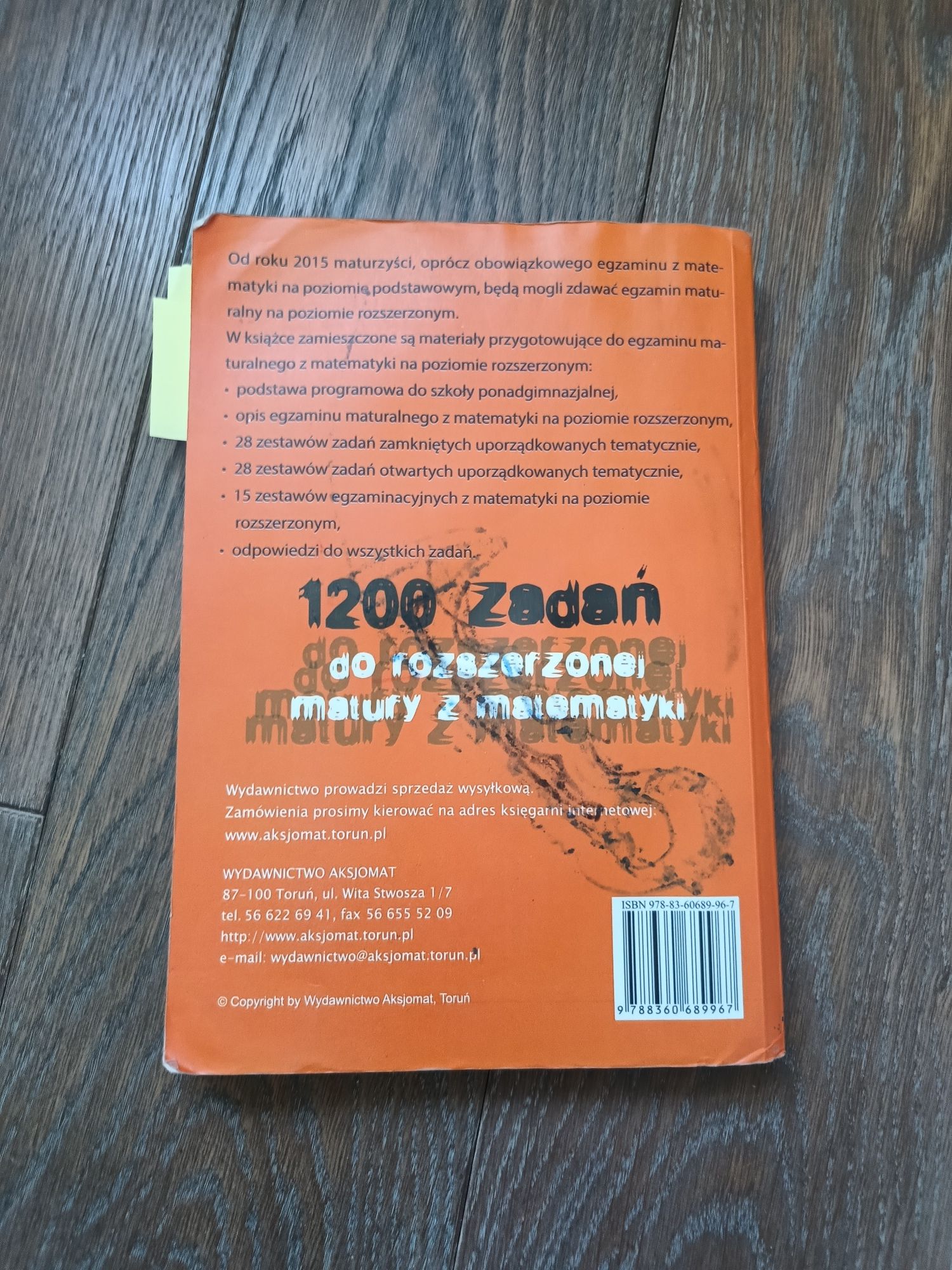 Testy maturalne matematyka aksjomat poziom rozszerzony