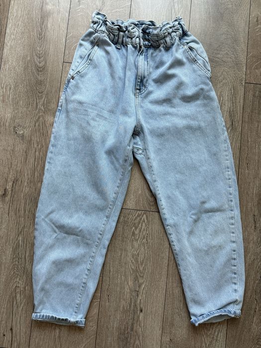 Джинси Zara, висока талія на резинці