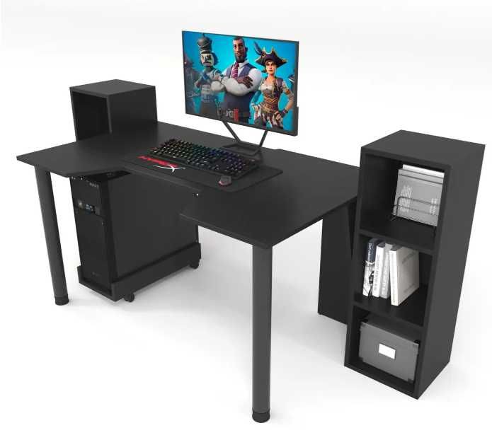 геймерский компьютерный стол игровой RED 5 с тумбами стіл геймерський