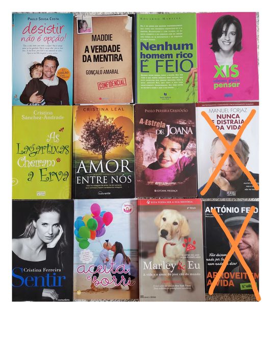 Livros vários títulos