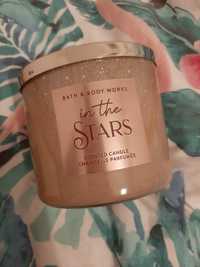 Świeca 3 knotowa duża bath&body works in the stars