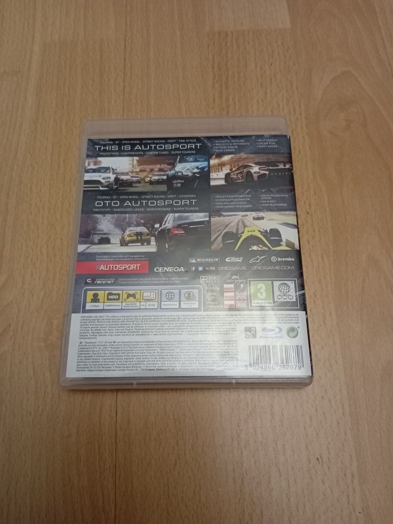 Gra grid autosport ps3