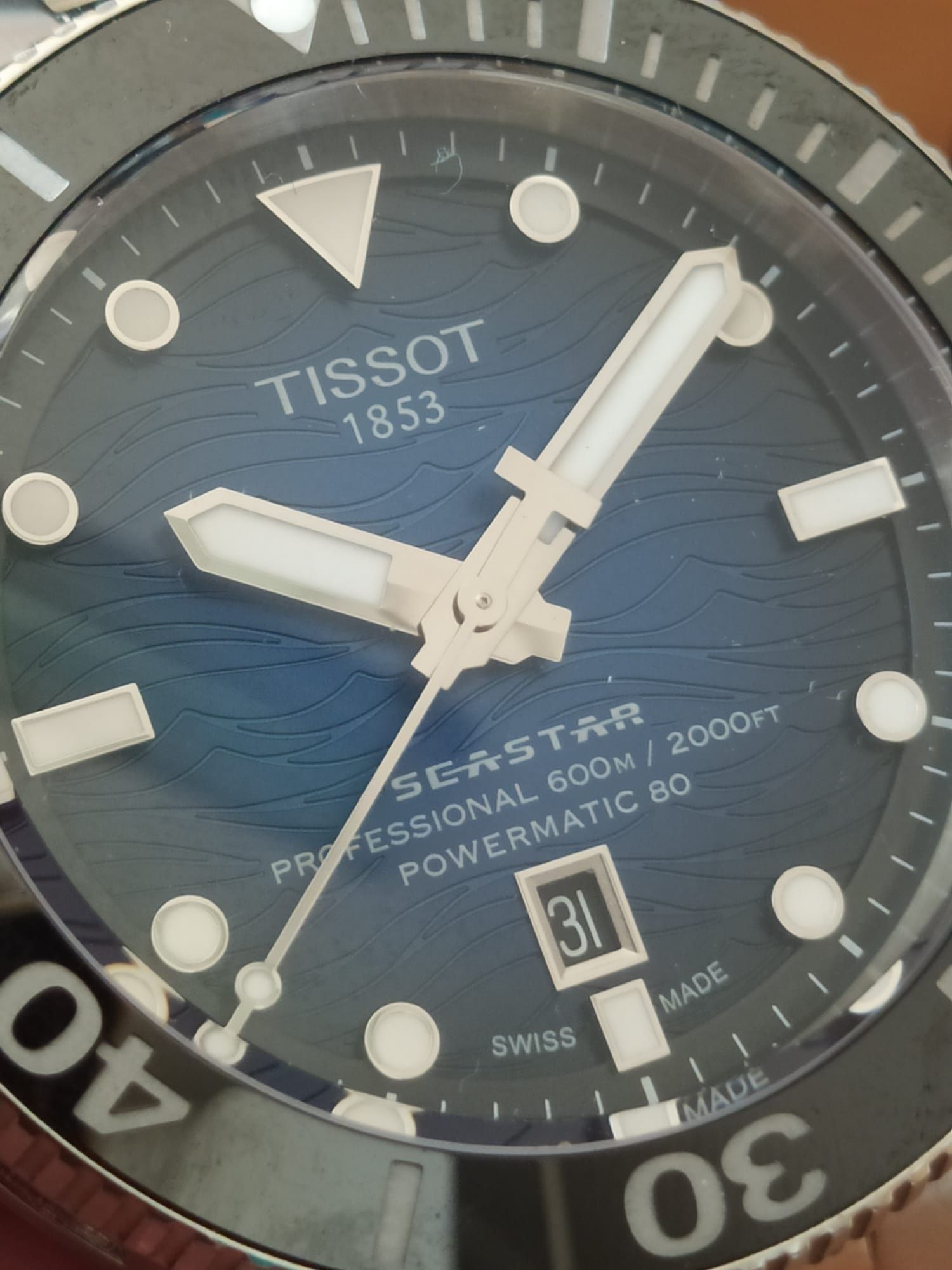 *NOVO* Tissot T120.607.11.041.01 Seastar 2000 powermatic 80 (46 mm)