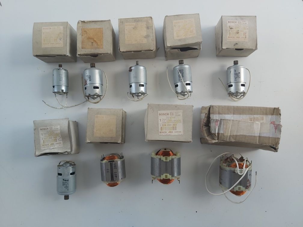 Peças Bosch para maquinas Motor e indutores