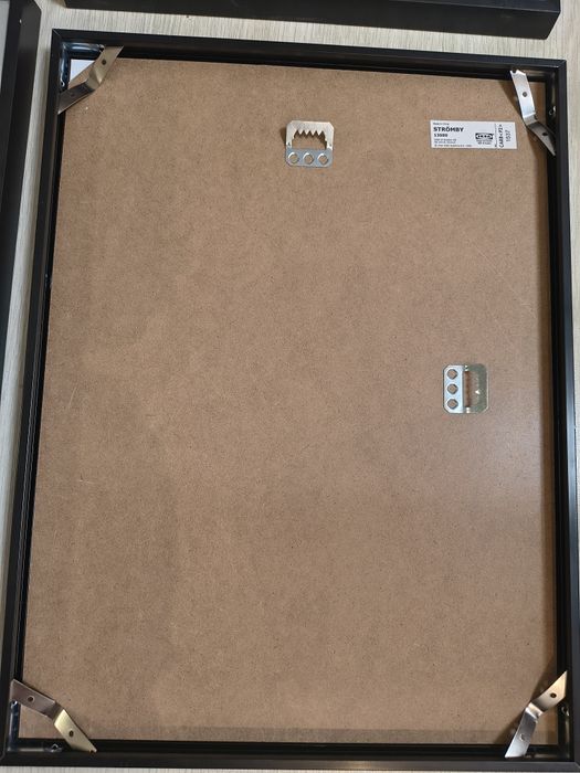 Ikea Stromby 30x40cm, ramki aluminiowe 9szt.