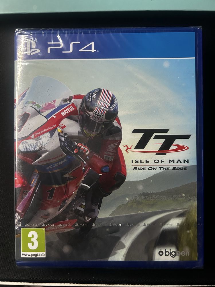 TT isle of mam ride on the edge w folii PS4