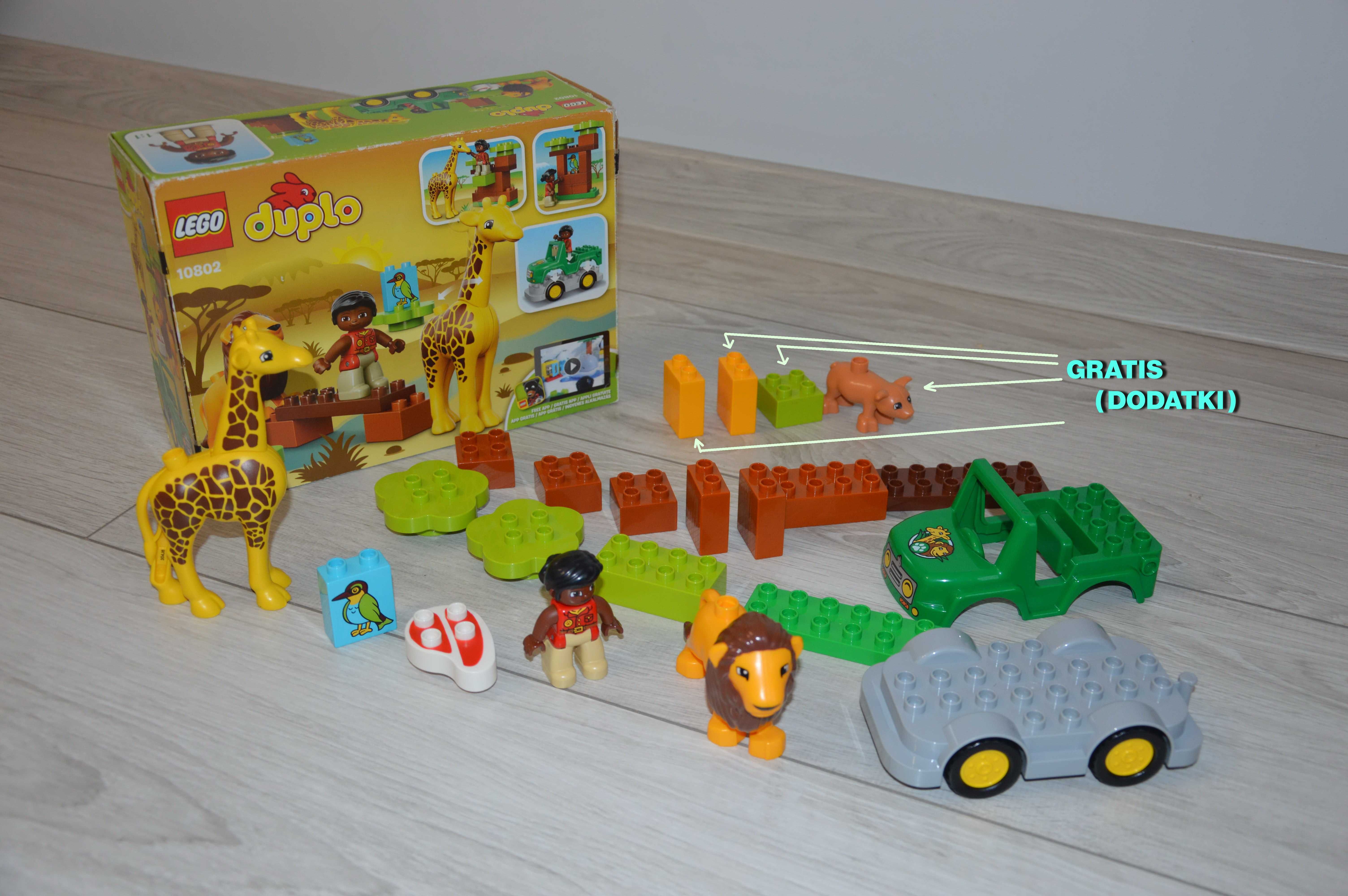 LEGO Duplo 10802 Sawanna KOMPLETNY