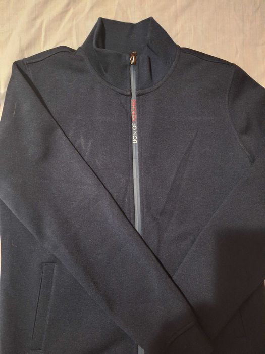 Casaco em malha cardada para rapaz de 13/14 anos