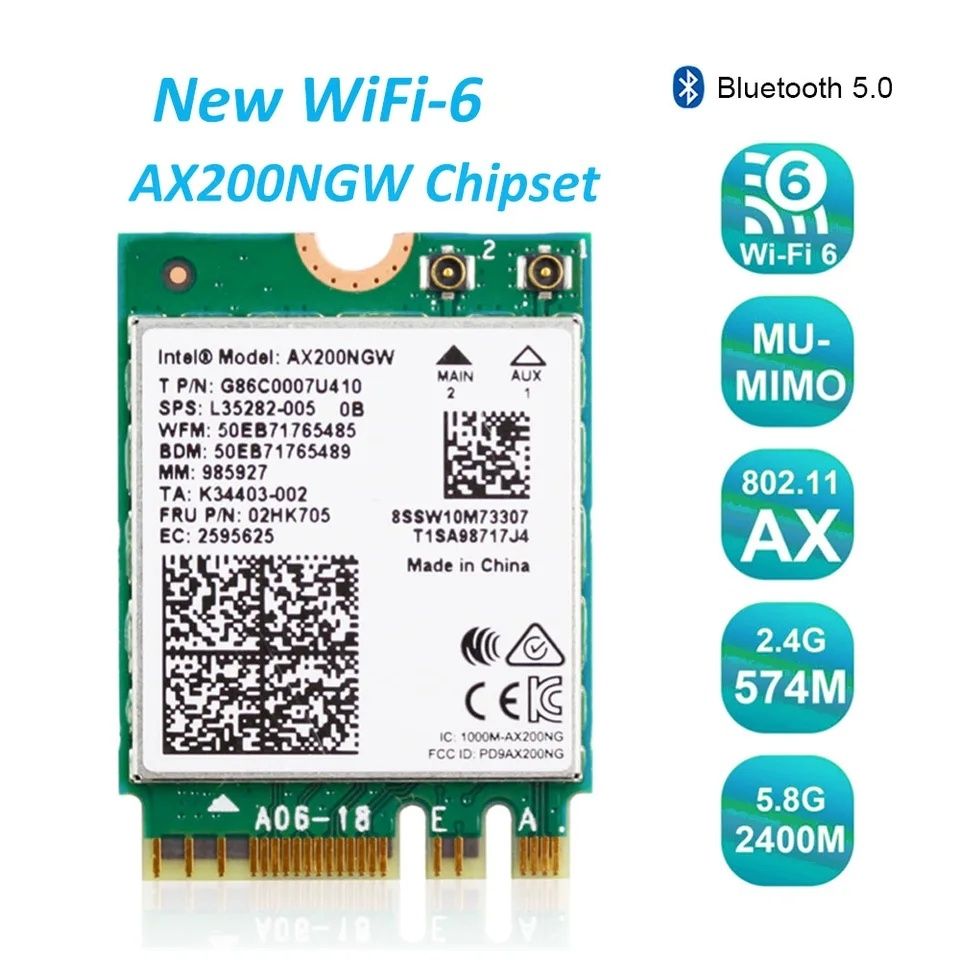 Intel AX200NGW  WIFI6