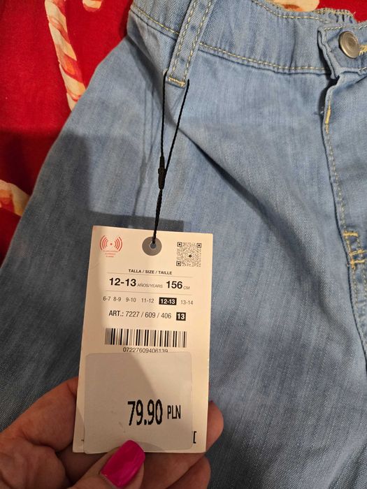 Spodnie nowe Zara rozmiar 156