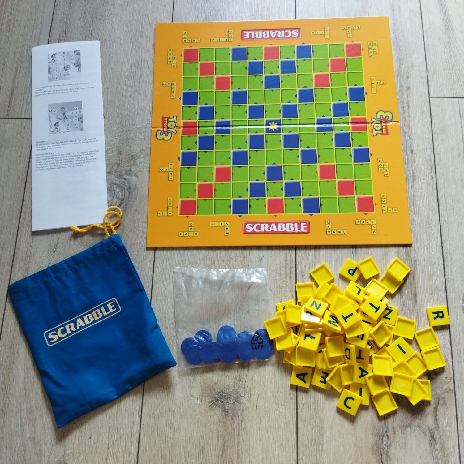 Gra Scrabble Toy Story Junior