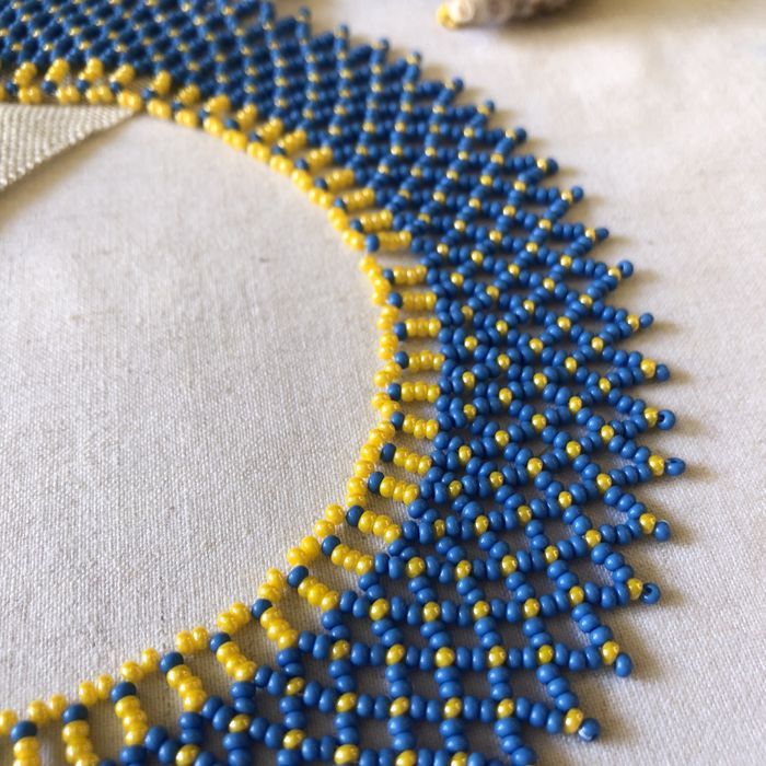 Силянка з бісеру ручної роботи