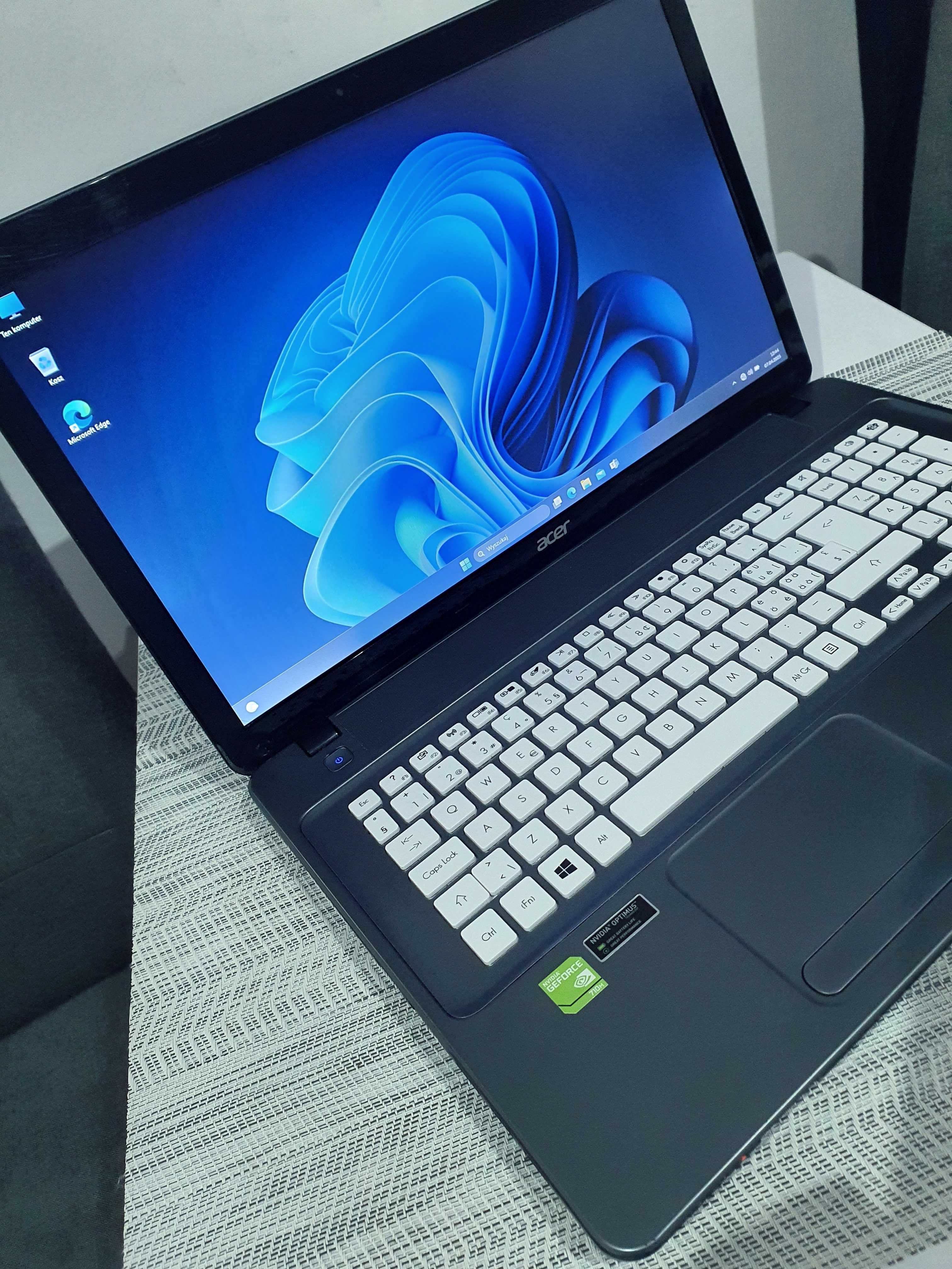 Acer Gaming 17,3" intel®core™i7/Geforce®/16GBram/USB3.0/Hdmi/SSD/Win11