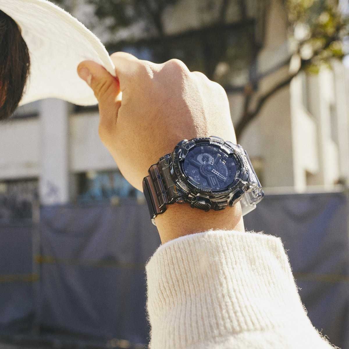 Чоловічий годинник Casio G-Shock GA-110SKE-8AER Мужские часы Оригінал