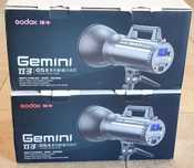 2 lampy błyskowe Godox Gemini GS-400II - cena za 2 szt. OKAZJA