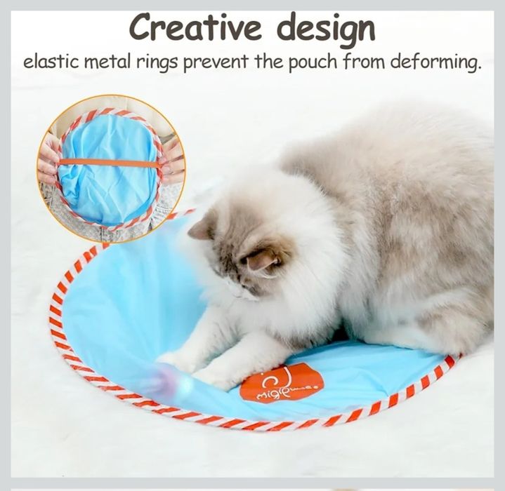 Zestaw interaktywnych piłek Migipaws dla kotów