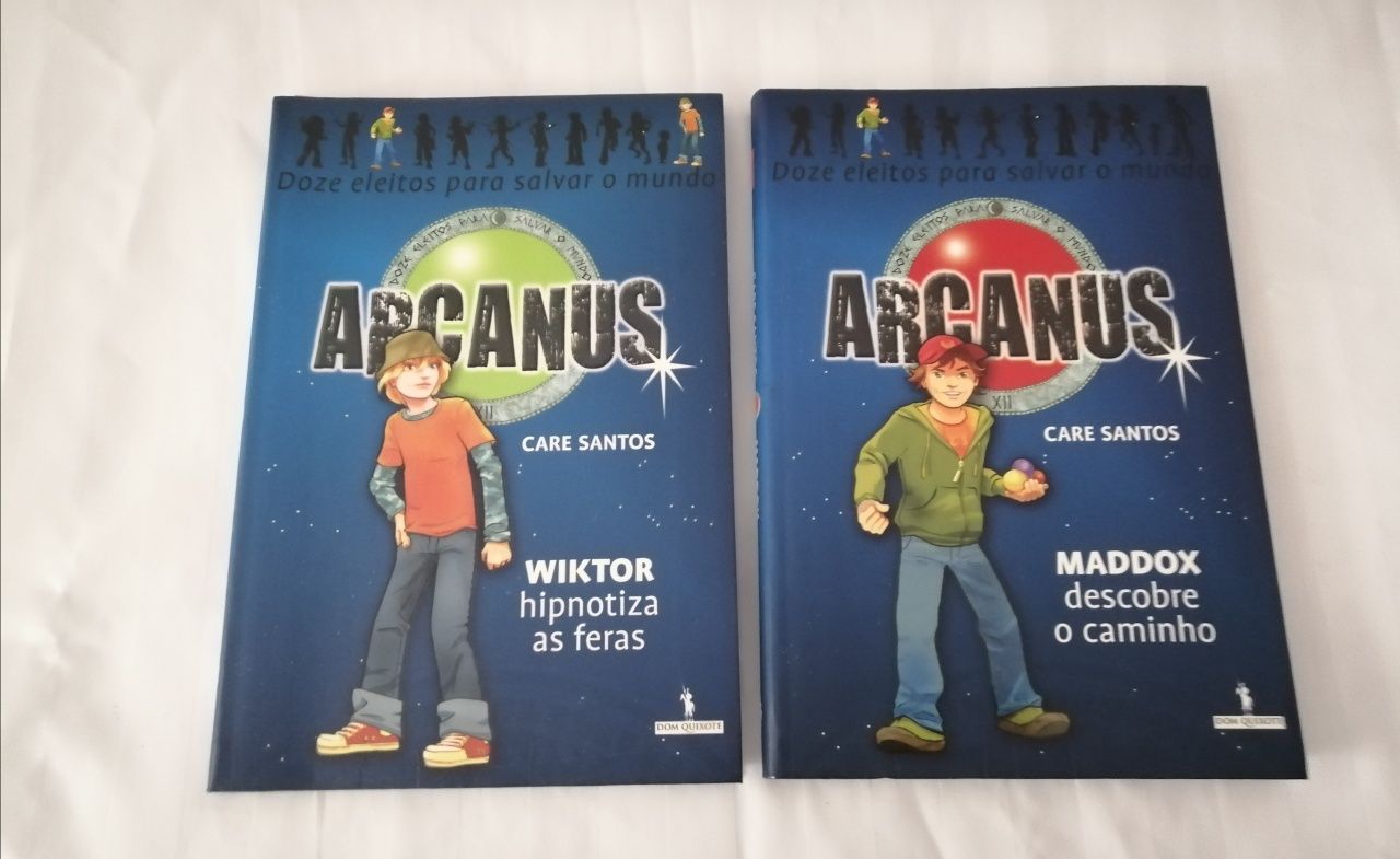 Livros da colecção Arcanus