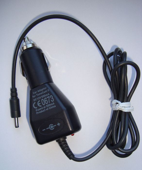 Автоадаптер к FM трансмиттеру Belkin Tunecast II  12В 0.5А 3.5х1.3 мм.