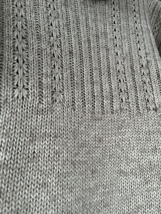 Sweter/ tunika golf wełna alpaka