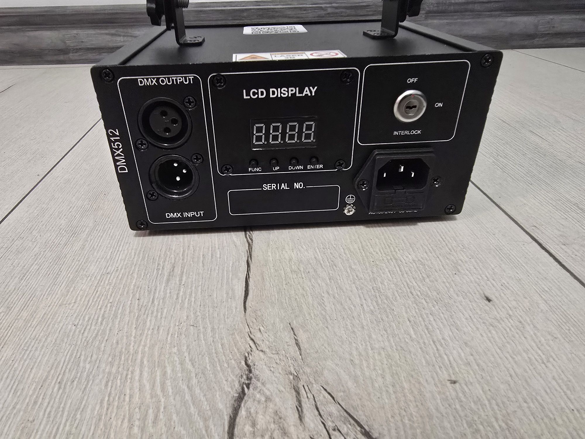 Laser dyskotekowy 3W DMX IOS ANDROID NOWY