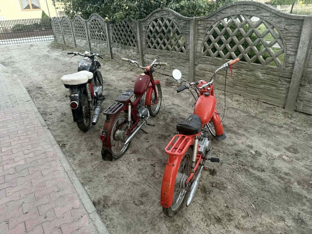 Motocykle - Komar, MZ, Panonia