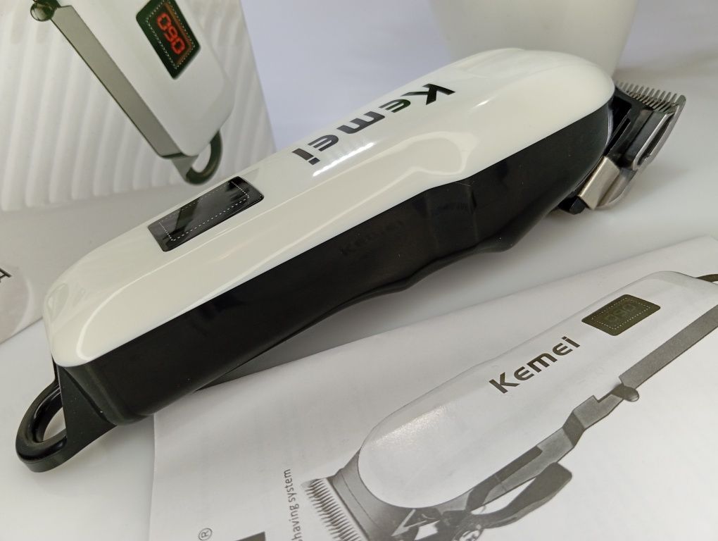 ‼️ПРОФЕСІЙНА‼️ МАШИНКА для стрижки Kemei KM-809A Триммер Шейвер ‼️