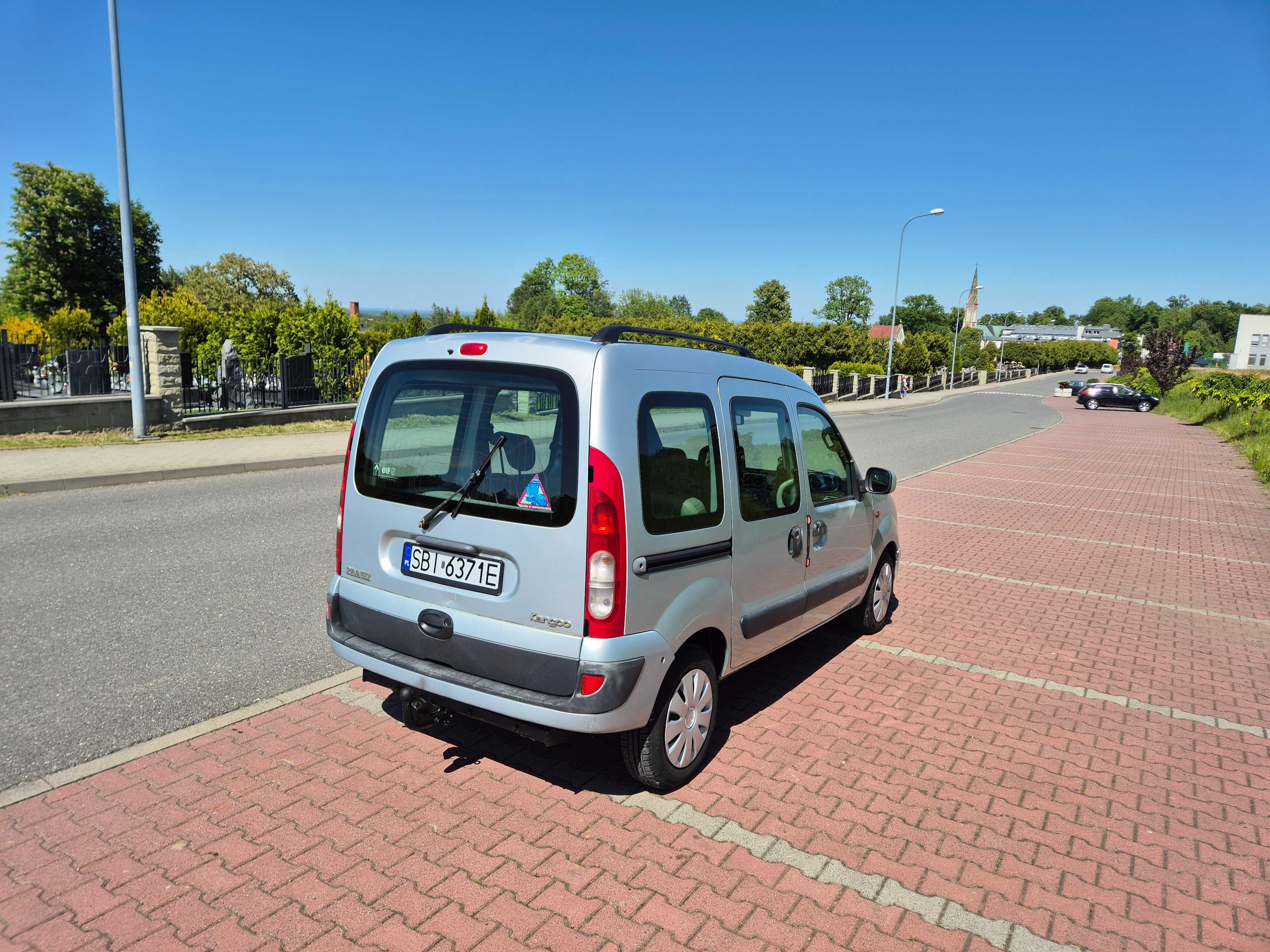 Renault Kangoo*1,2 benz 75KM*211 tys km* Klimatyzacja* 2 Strony Drzwi*