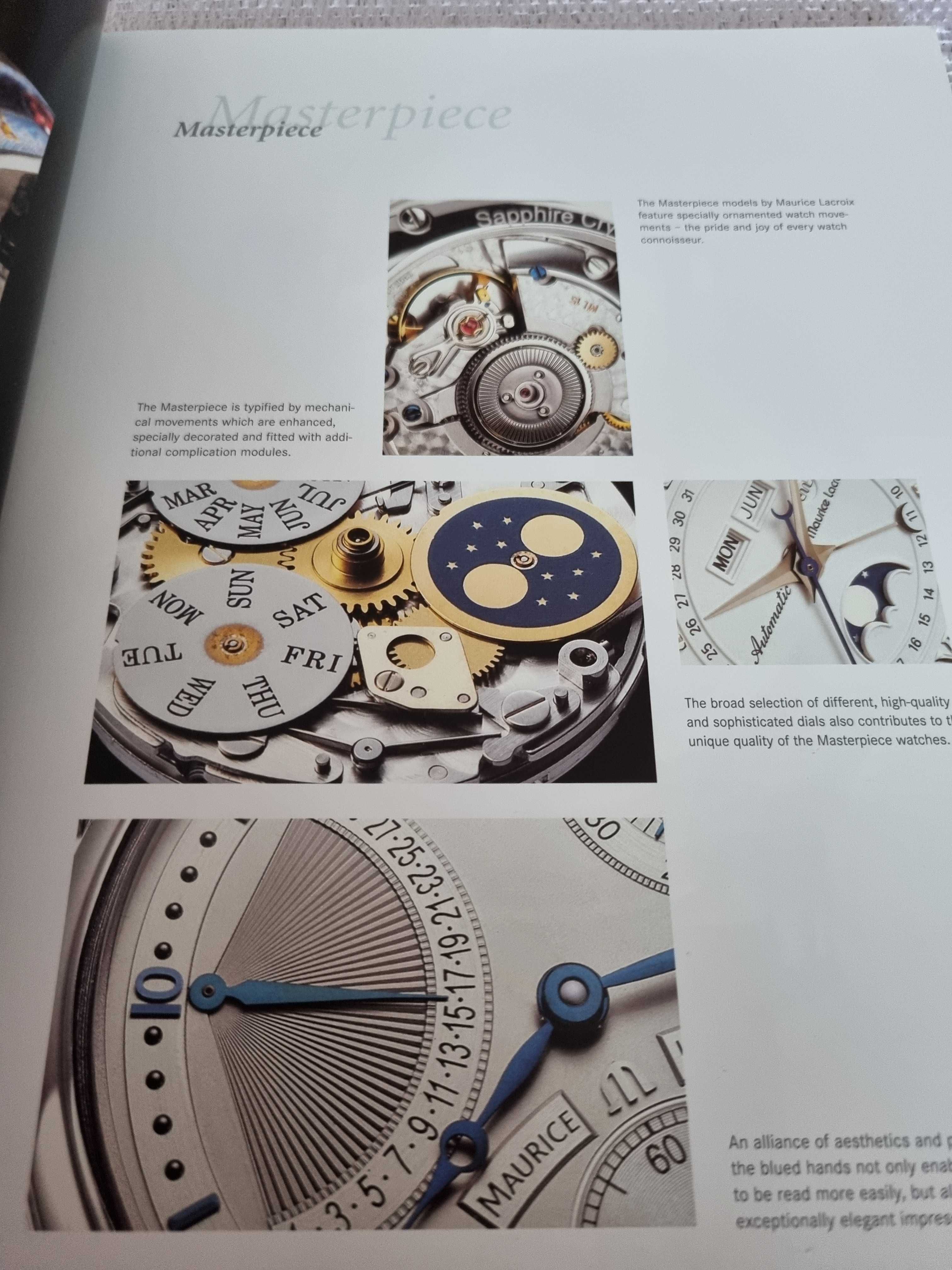 Katalog zegarków Maurice Lacroix 2002 rok