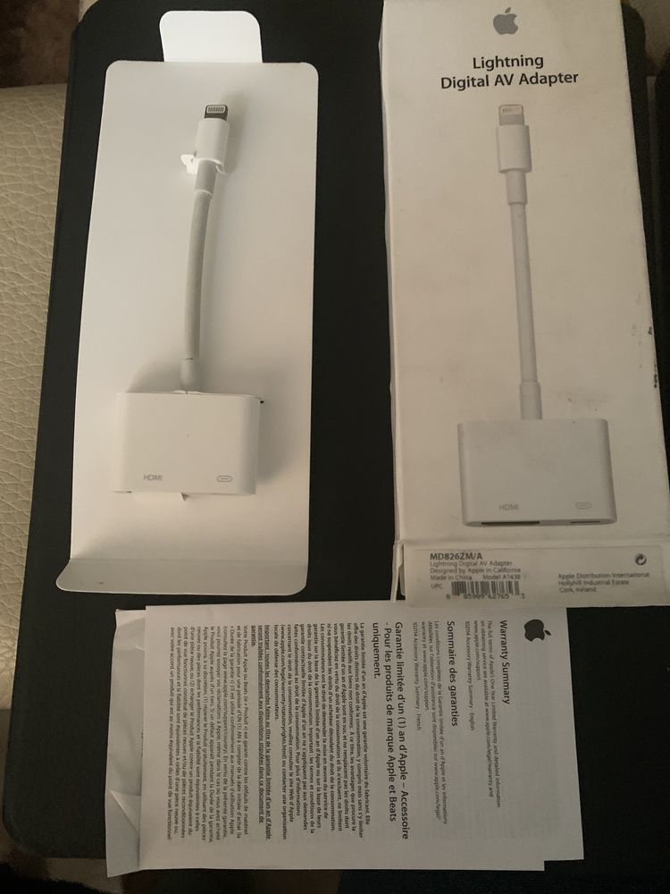 Lightning Digital AV Adapter MD826ZM/A