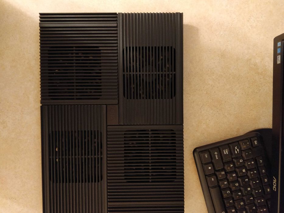 подставка под 15 дюймовый ноутбук DEEPCOOL Multi Core X8 4 вентилятора